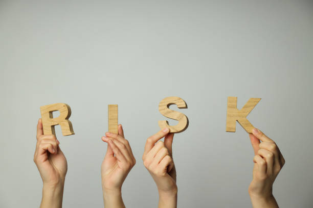 istock Concept of Risk, Eliminating the risk, Risk protection 1872890212