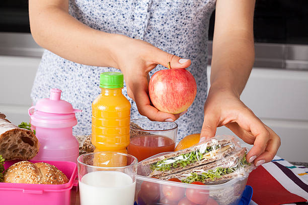 istock Healthy meal prepared by mum 187289326