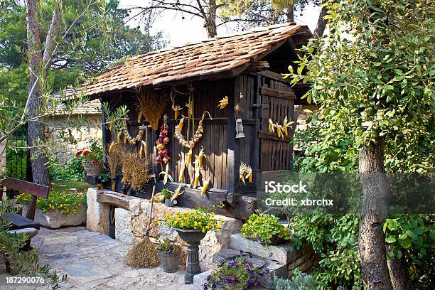 Traditional Wooden Corn Drier Store Stock Photo - Download Image Now - Cereal Plant, Dryer, Agriculture