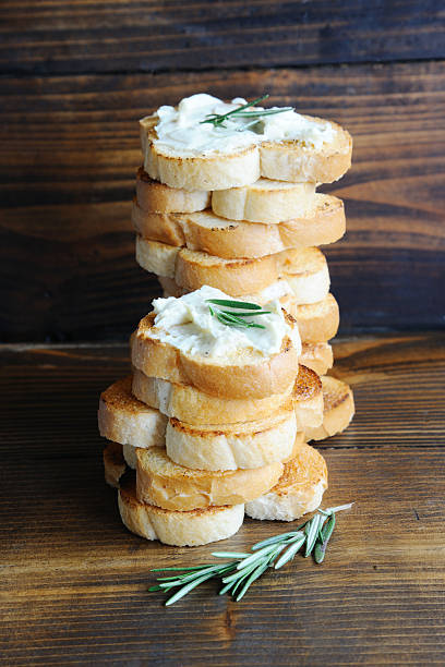 Crostini - fotografia de stock