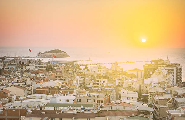 istock Sunset at Kusadasi 187292712
