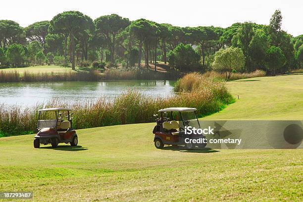 Cochecito De Golf Foto de stock y más banco de imágenes de Actividad - Actividad, Actividades recreativas, Actividades y técnicas de relajación