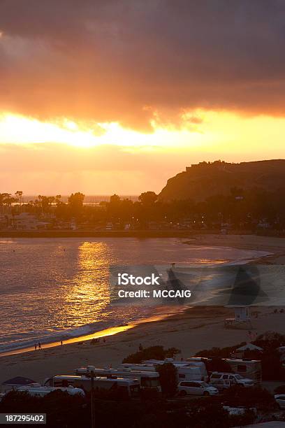 Dana Point Sunset Stock Photo - Download Image Now - Beach, California, Coastline