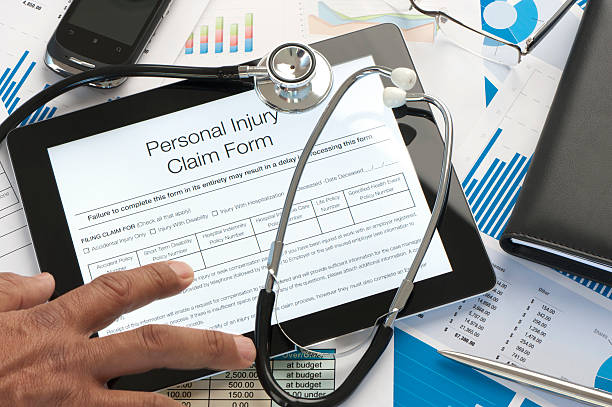 istock Online injury claim form 187295560