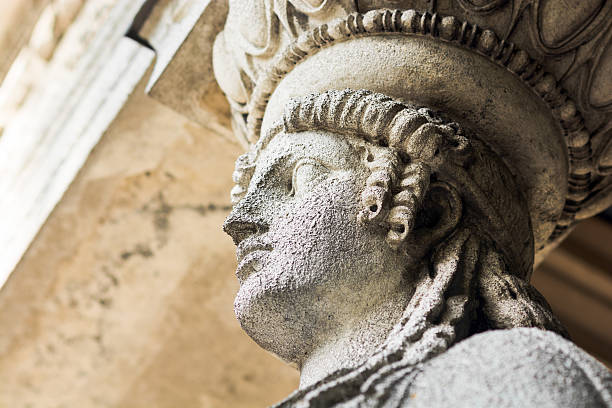 istock Statue at base of Friedensengel in Munich, Germany 187296147