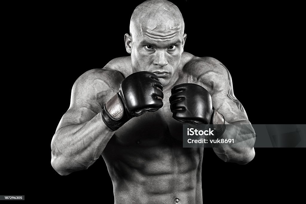 Poderoso Lutador de mma - Royalty-free Adulto Foto de stock