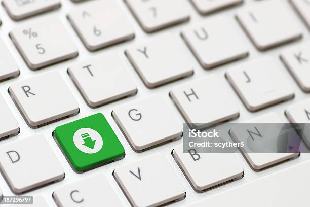 Transferir O Botão Enter Key - Fotografias de stock e mais imagens de Liberdade - Liberdade, Branco, Computador