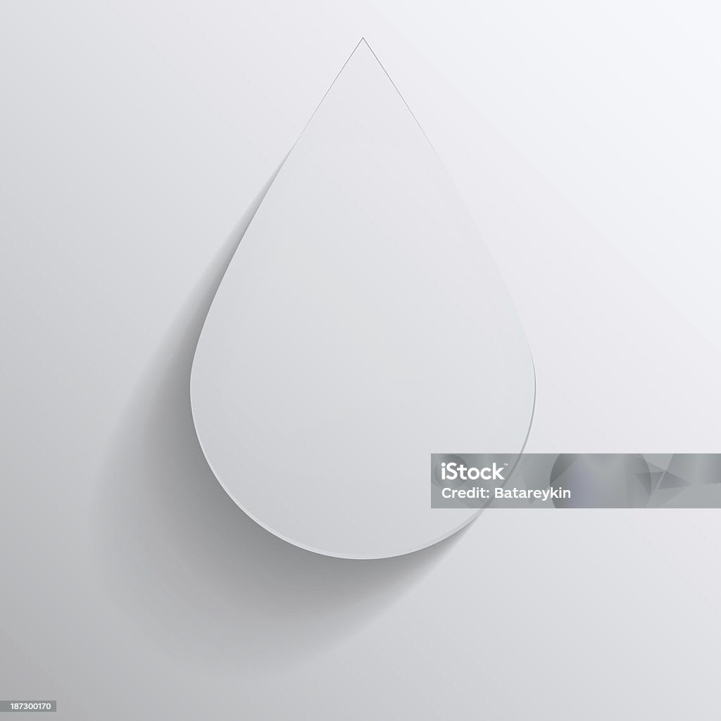 Drop Paper Design Vector Illustration Of Paper Drop Stock Illustration - Download Image ...