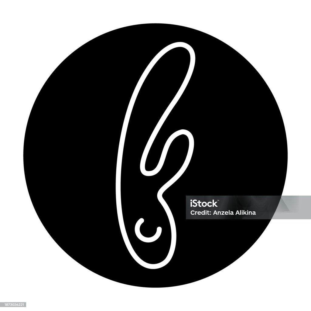Vibrator clitoris color line icon. Pictogram for web page Vibrator clitoris color line icon. Sex toy. Pictogram for web page, mobile app, promo. Adult stock vector