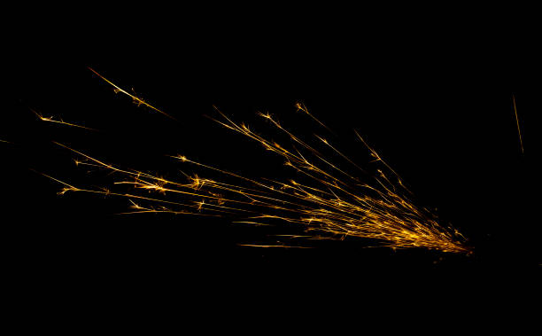 istock lines of light. sparks in the dark 1873039657