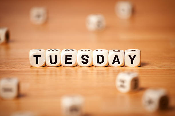 istock Tuesday Spelled In Letter Cubes 187304268
