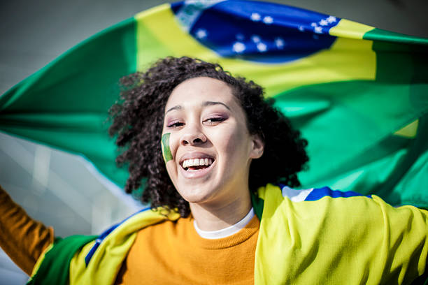 istock Happy Brazilian Soccer Fan 187305246