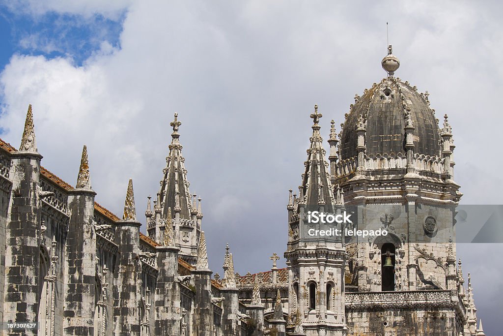 Mosteiro dos Jerónimos Kloster, Lissabon - Lizenzfrei Denkmal der Entdeckungen Stock-Foto