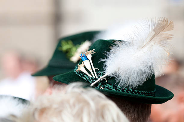 munich Beer Fest typical tradition hat stock photo