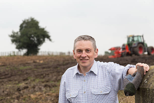 istock Middle aged male farm worker outdoors in Yorkshire England 187310722