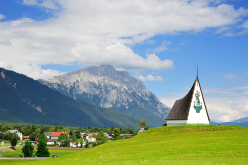 Church on the hill, Austria