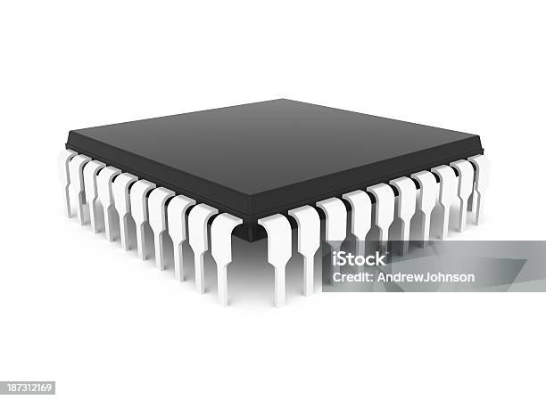 Computer Chip Stockfoto und mehr Bilder von Ausrüstung und Geräte - Ausrüstung und Geräte, Computeranlage, Computerchip