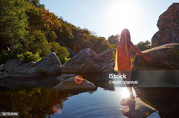 Ioga No Rio - Fotografias de stock e mais imagens de Adulto - Adulto, Ao Ar Livre, Azul