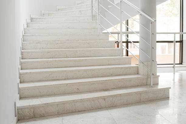 istock Interior of a building with white walls 187312610
