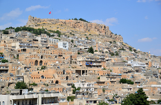 A view from the city of Mardin, Turkey