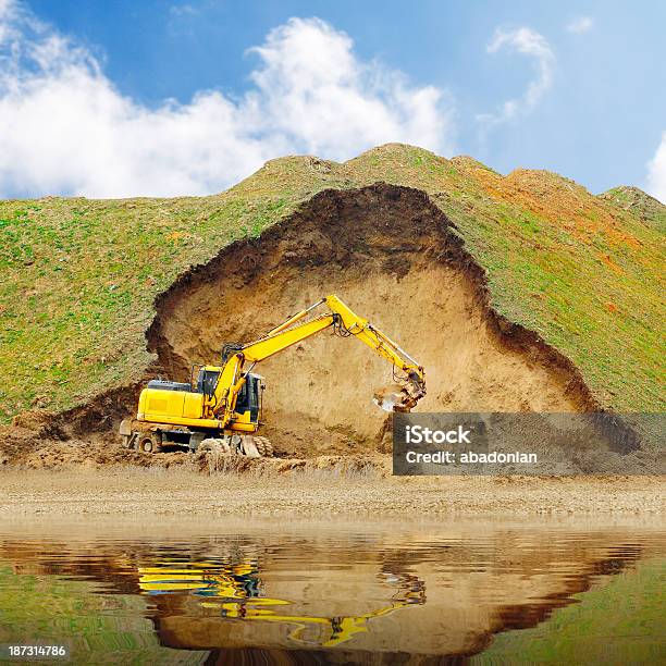 Opencast Exploração Mineira - Fotografias de stock e mais imagens de Lixo - Lixo, Mina de carvão, Exploração Mineira