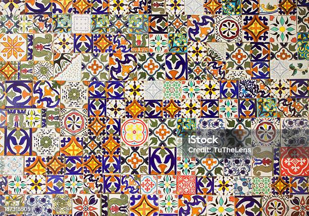 Modelli Di Piastrelle In Ceramica - Fotografie stock e altre immagini di Marocco - Marocco, Motivo decorativo, Città di Lisbona
