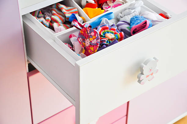 istock Baby girl drawer 187316678