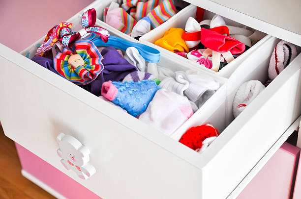 istock Baby girl drawer 187316847