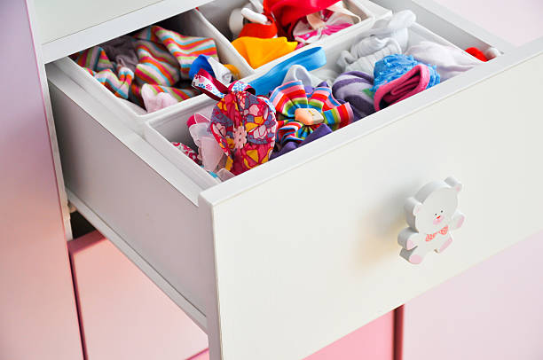 istock Baby girl drawer 187316865