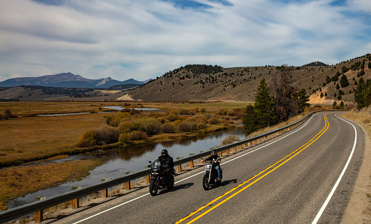 Motorcycle tour of western highways. Motorcyclist tour Montana and surrounding states. Road tripping country roads. Cross bike adventures. Street bike rides. Travel and sight seeing mountain and river roads.