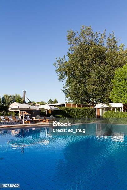 Privatem Swimmingpool Stockfoto und mehr Bilder von Blau - Blau, Design, Fotografie