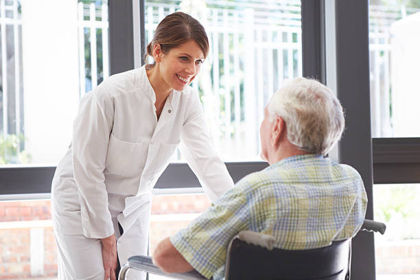 istock Looking after your grandfather 187318602