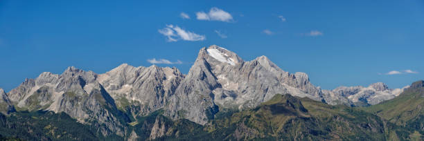 de marmolada - beauty in nature belluno clear sky color image imagens e fotografias de stock