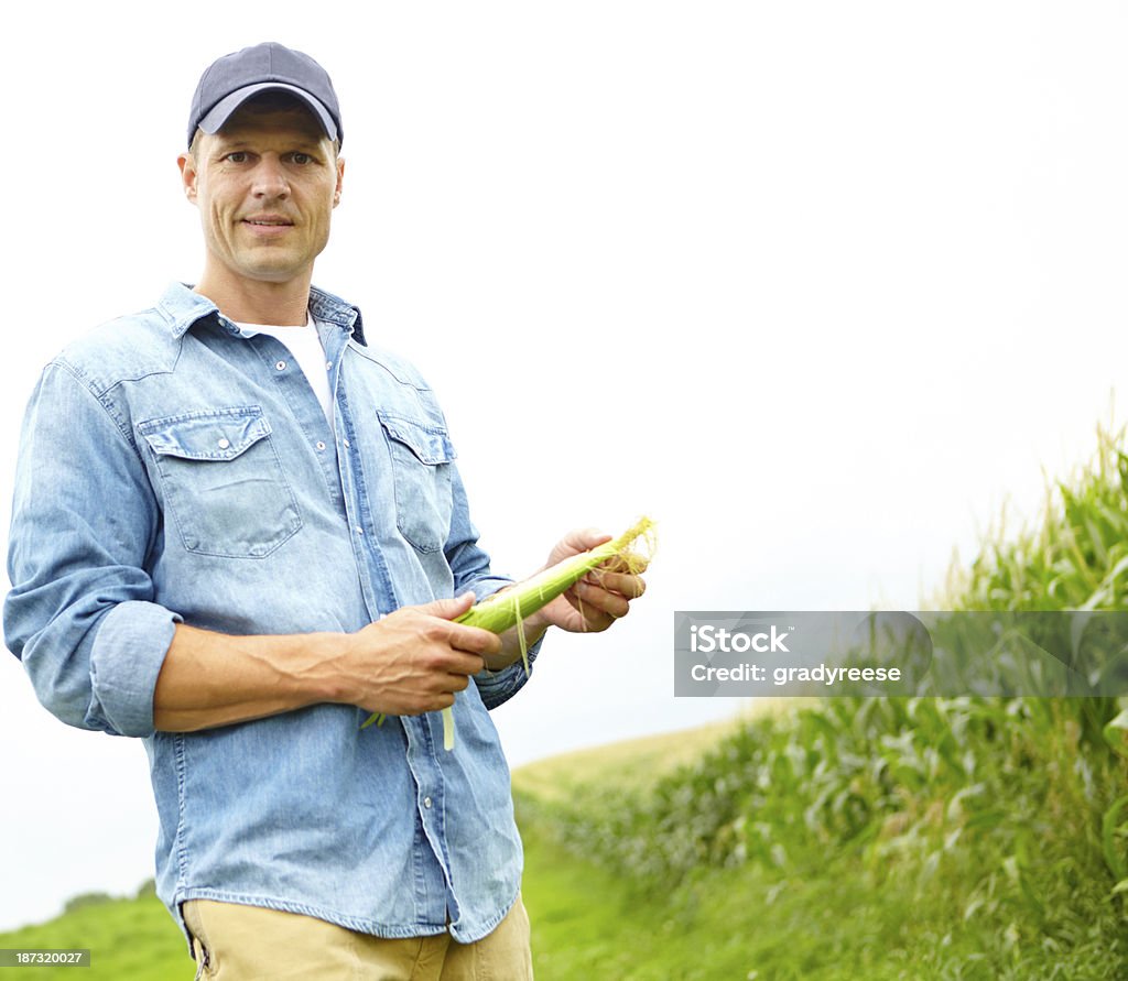 Cultivo de saúde culturas é o seu objetivo - Foto de stock de Agricultor royalty-free