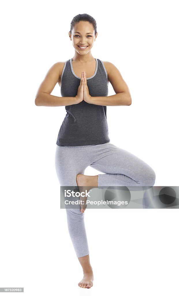 Equilibrio e serenità - Foto stock royalty-free di Yoga