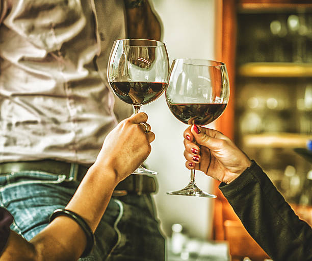 istock Women toasting at restaurant 187321715