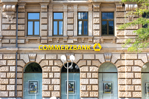 Furth, Germany : Commerzbank is a German global banking and financial services company. It is the second-largest German bank.