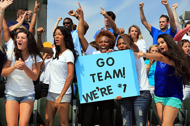 istock A large group of fans cheering 187323635