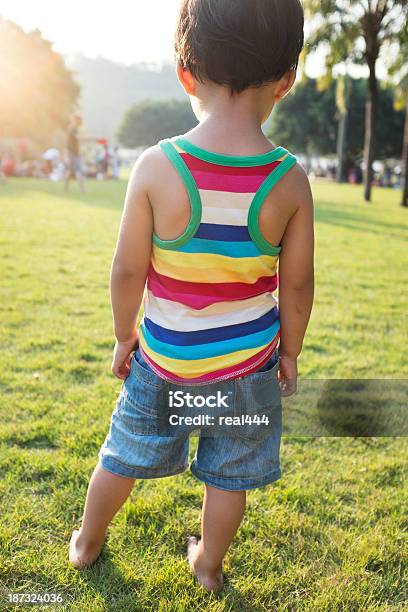 Engraçado Crianças Brincando No Parque - Fotografias de stock e mais imagens de 2-3 Anos - 2-3 Anos, Alegria, Asiático e indiano