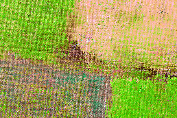istock Abstract painted  green and yellow  art backgrounds. 187324772