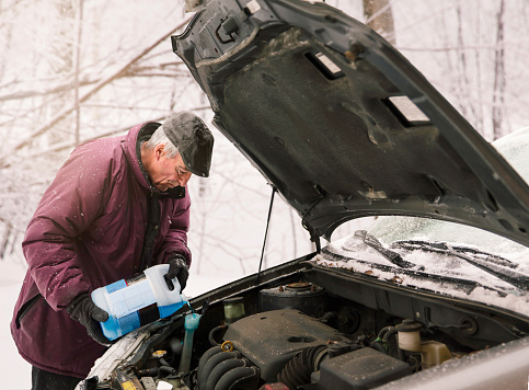 Winter car upkeeping: Antifreeze