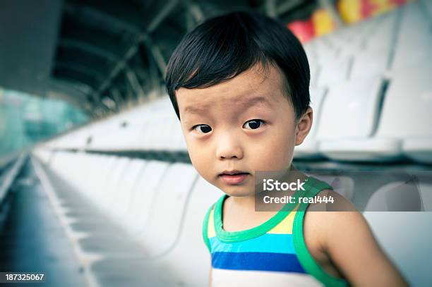 Niños En El Estadio Foto de stock y más banco de imágenes de 2-3 años - 2-3 años, Alegre, Alegría