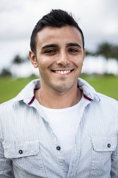 istock Portrait of a man smiling 187328852