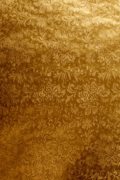 istock Gold Antique Wallpaper – Victorian Style 187329796