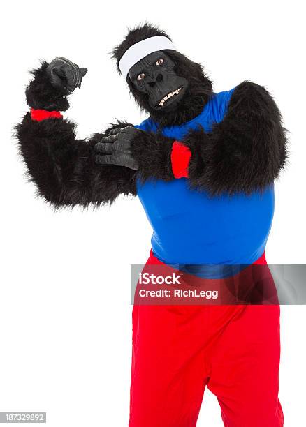 Gorilla Athleten Stockfoto und mehr Bilder von Fitnesstraining - Fitnesstraining, Gesunder Lebensstil, Gorilla