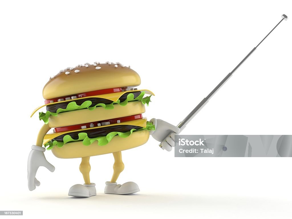 hamburger - Foto stock royalty-free di Alimentazione non salutare