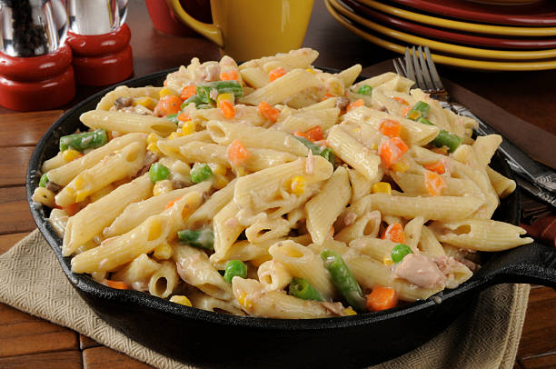 istock Tuna casserole in a skillet 187333926