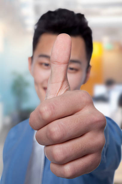 istock Businessman Giving Thumbs Up 187336205