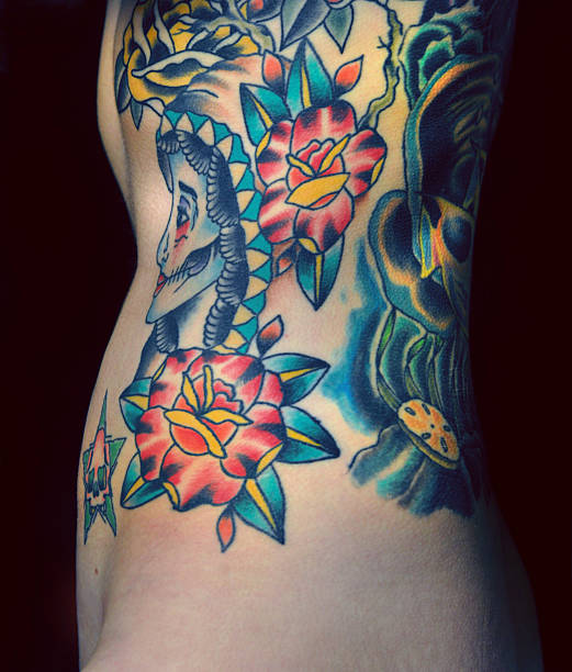 istock Woman Tattoo Body 187337089