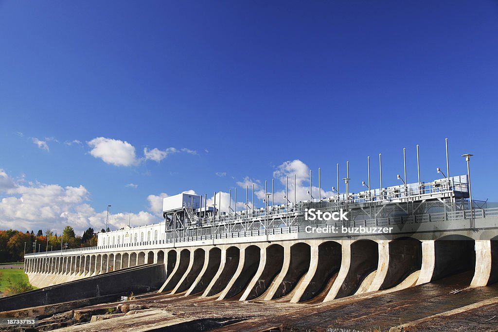 Große Hydro-Strom - Lizenzfrei Québec Stock-Foto